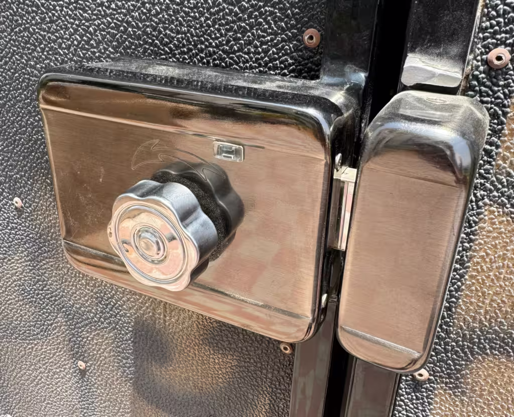 Smart back door lock example